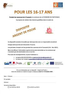 argent de poche