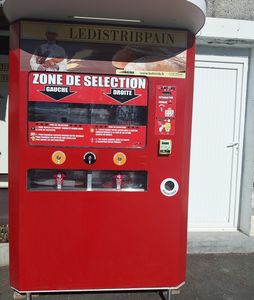Un nouveau dsitributeur est en service à la boulangerie